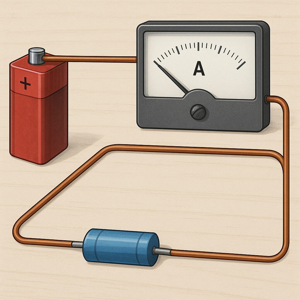 Jak działa amperomierz – zasada pomiaru natężenia prądu krok po kroku.