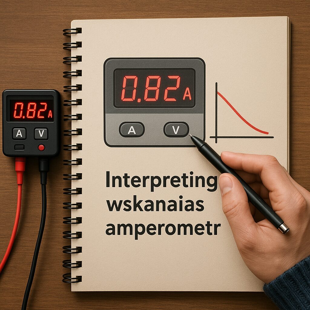 Jak interpretować wskazania amperomierza cyfrowego.