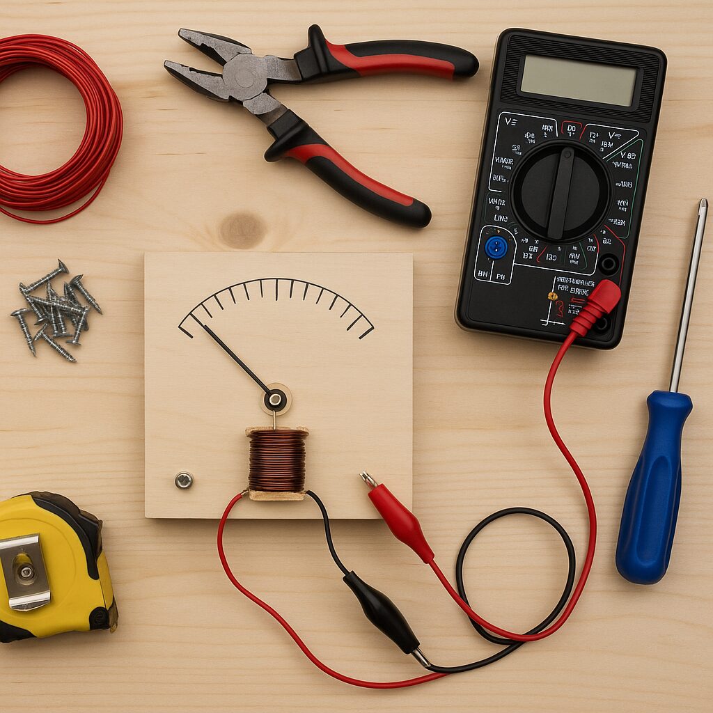 Jak zbudować prosty amperomierz samodzielnie.