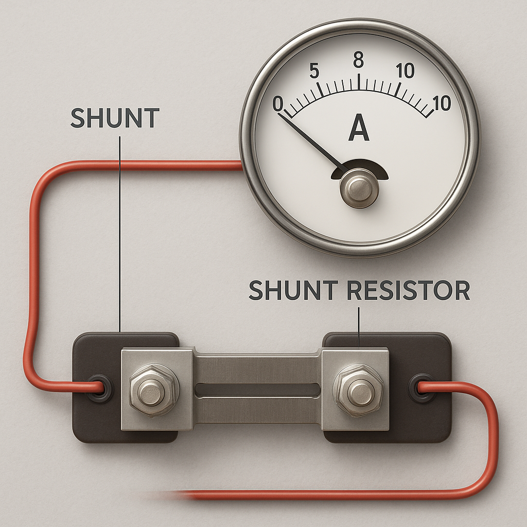 Co to jest bocznik i jak działa w amperomierzu.