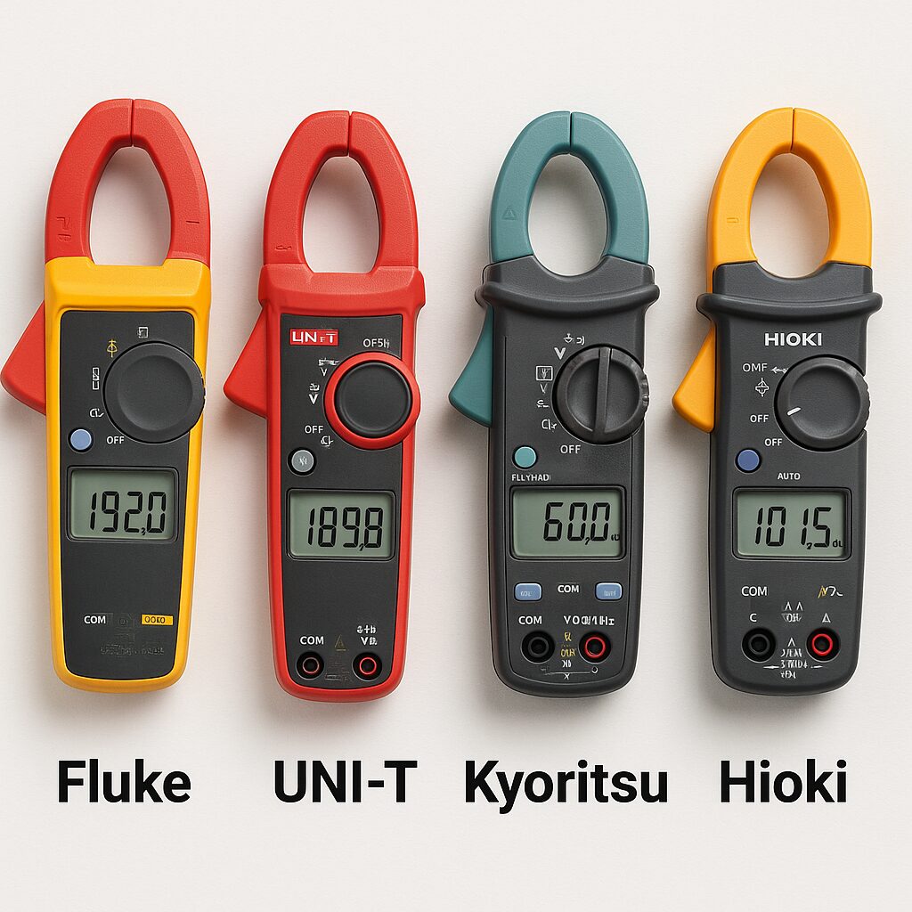Porównanie najpopularniejszych marek amperomierzy.