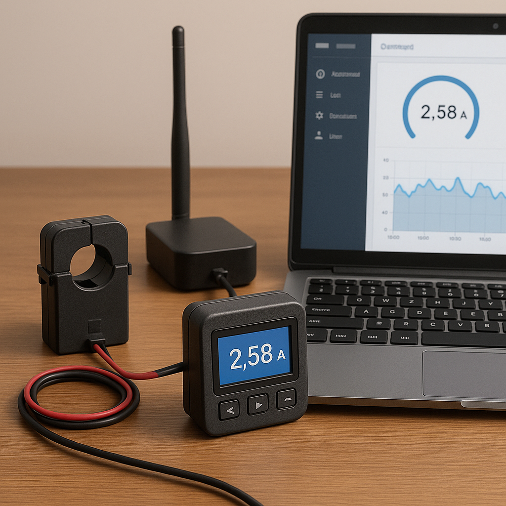 Przegląd nowoczesnych amperomierzy IoT – pomiary przez Internet.