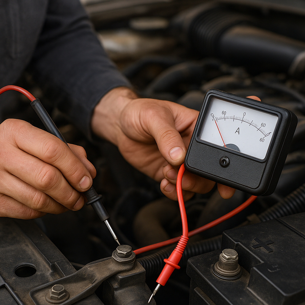 Zastosowanie amperomierzy w motoryzacji.