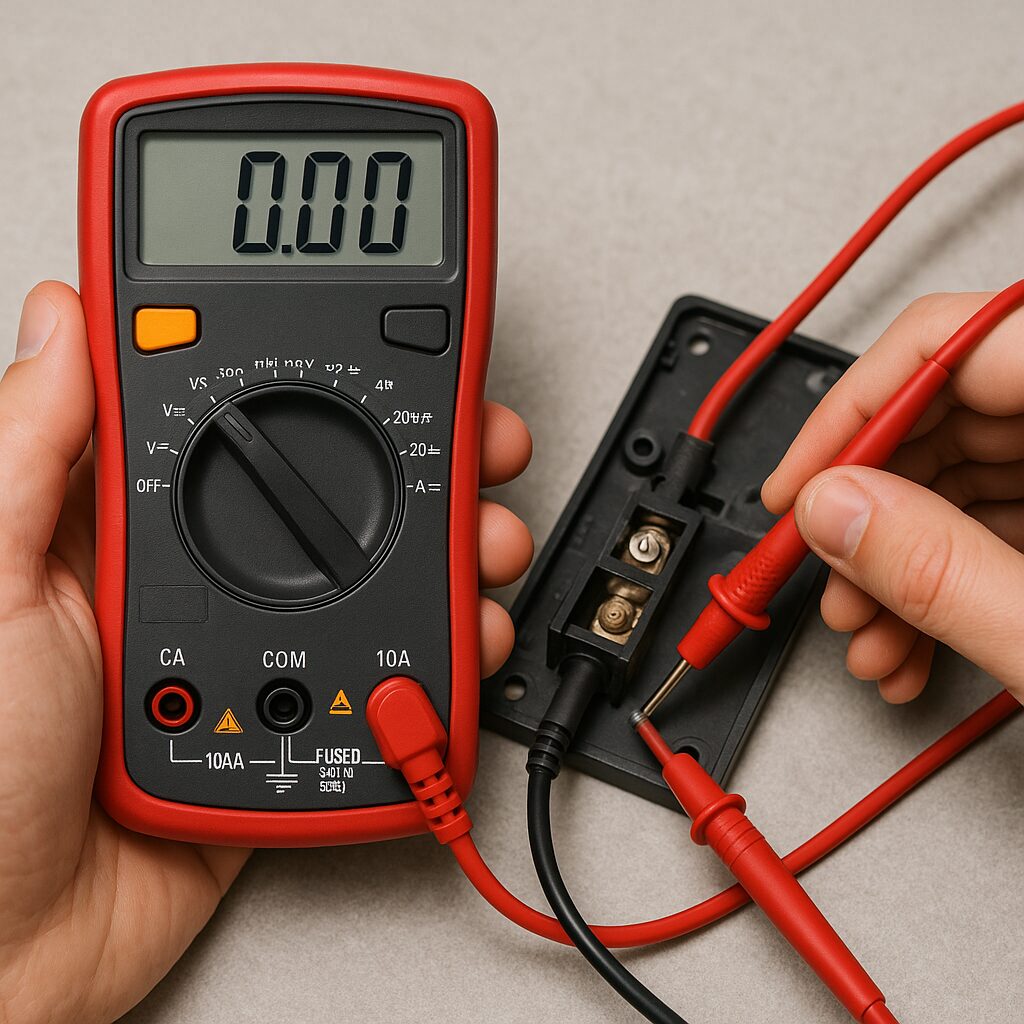 Najczęstsze błędy przy pomiarze natężenia prądu.