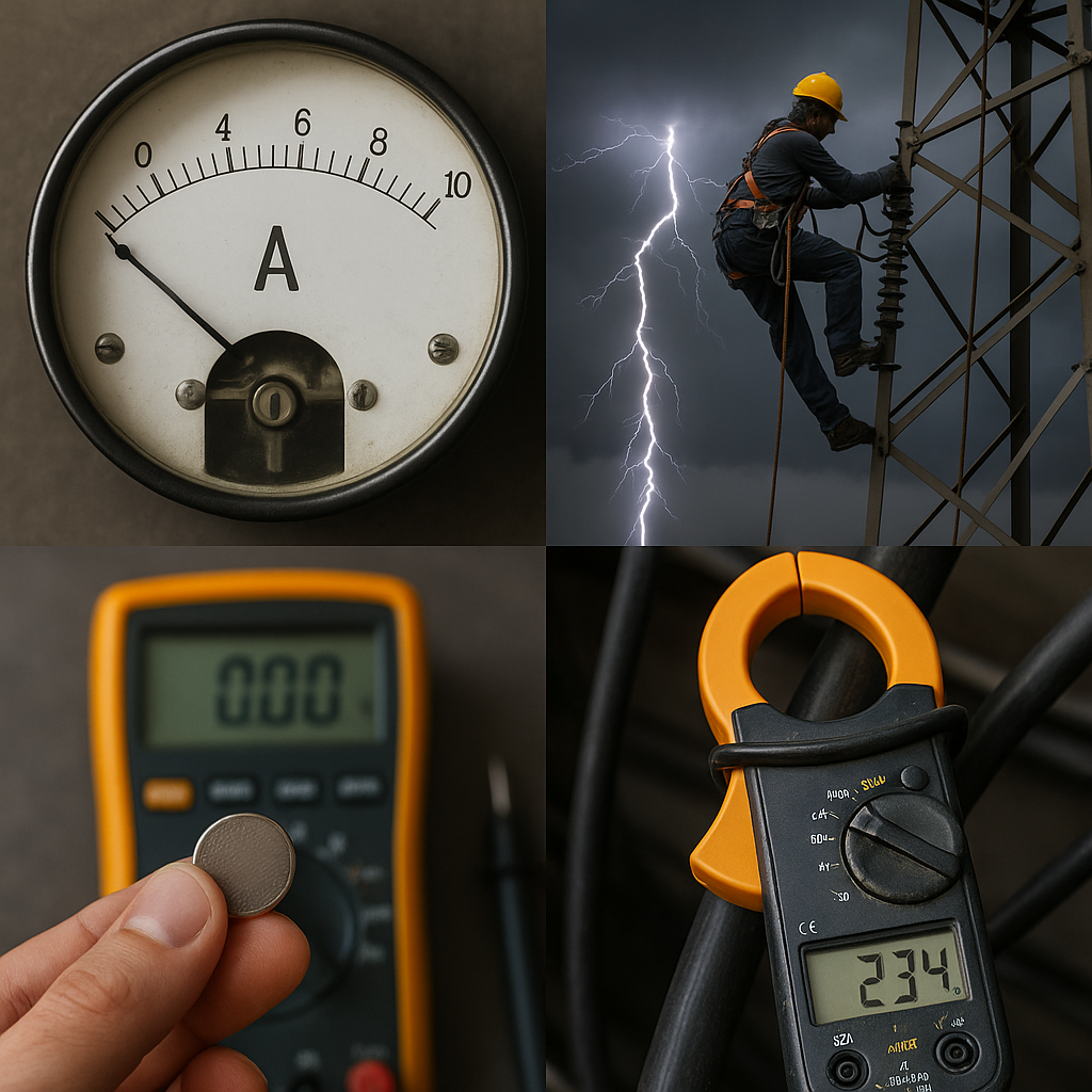 Ciekawostki i rekordy ze świata pomiarów prądu.