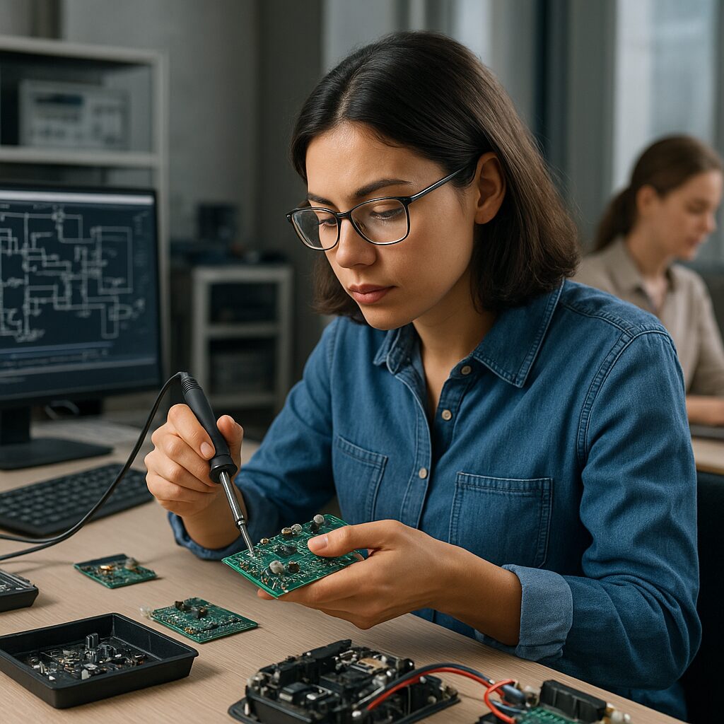 Kobiety w elektronice i inżynierii – jak wygląda ścieżka kariery technicznej