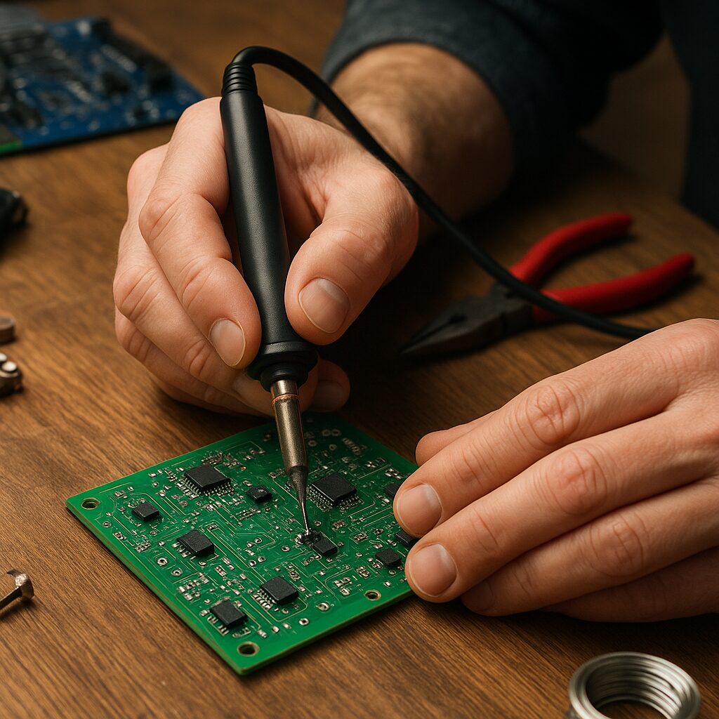 Ręczna precyzja w świecie elektroniki – gdzie rękodzieło spotyka technologię