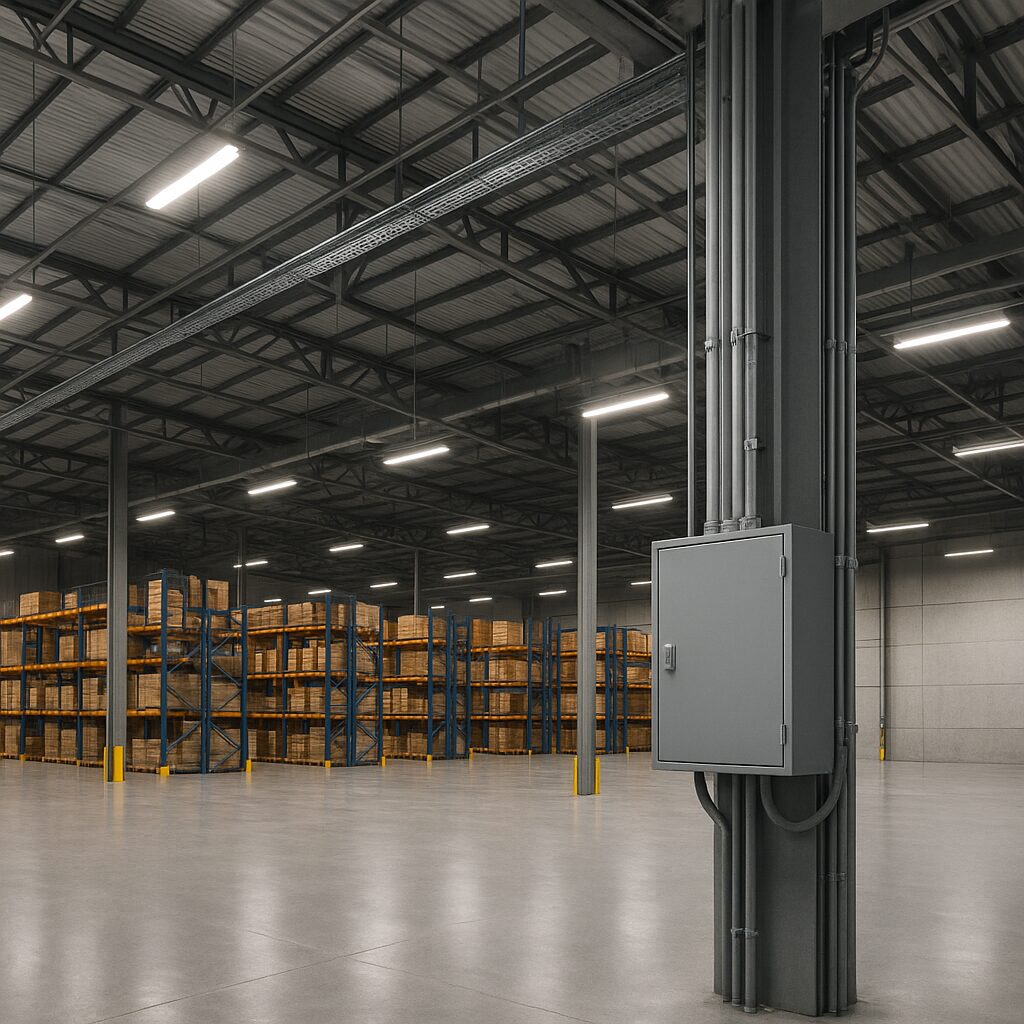Instalacje elektryczne w halach magazynowych – co warto sprawdzić