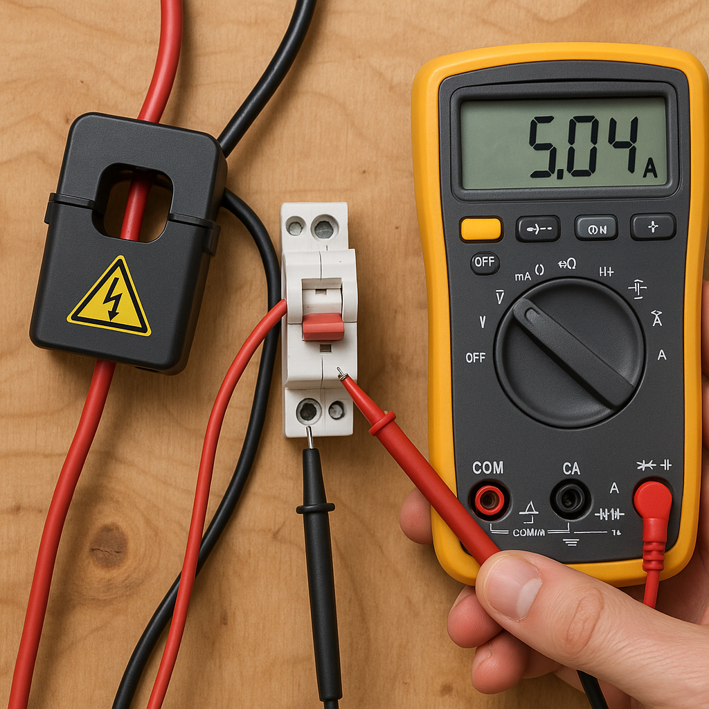 Jak mierzyć prąd przy pomocy przetwornika prądowego.