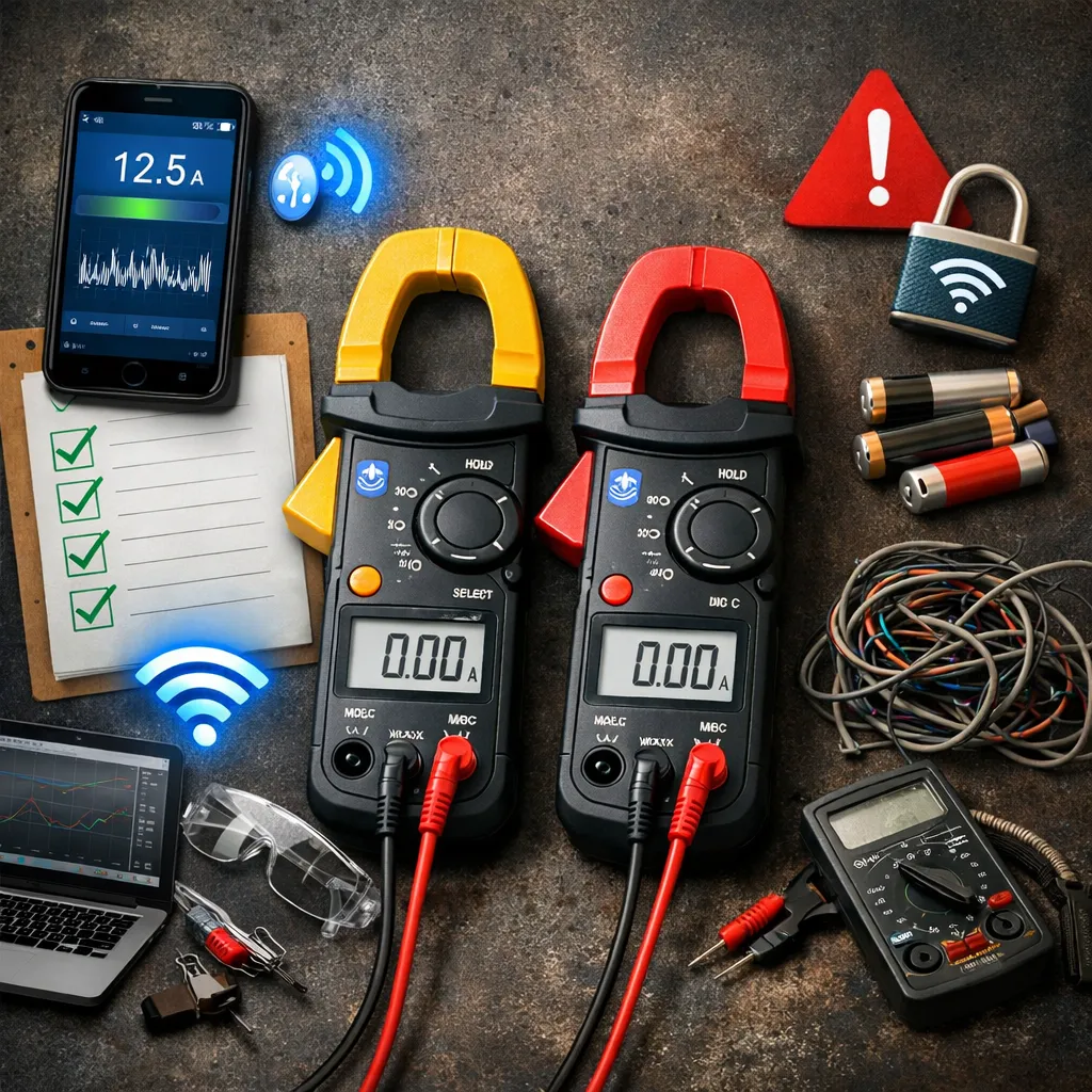 Amperomierze z komunikacją Bluetooth – zalety i wady.