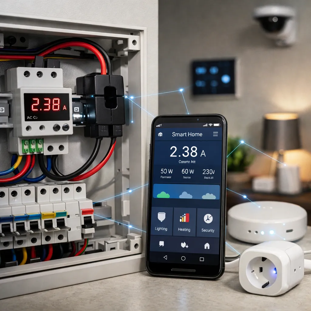 Amperomierze w automatyce domowej – jak integrują się z systemem smart home.