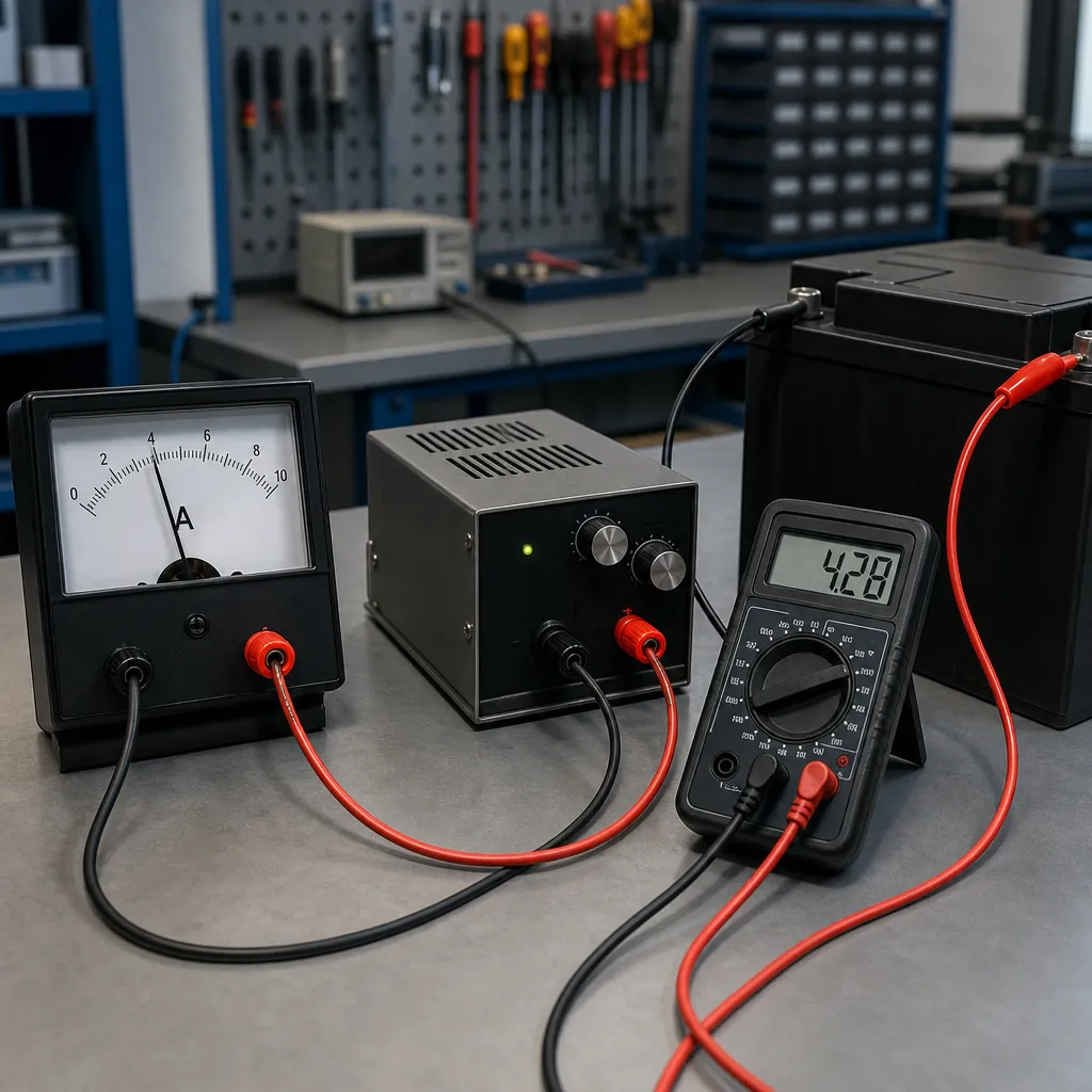 Amperomierz do prostownika – analogowy czy cyfrowy