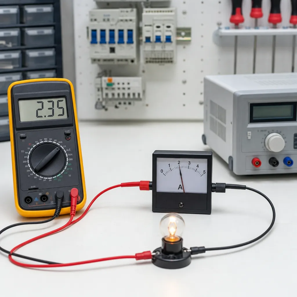 Amperomierz prądu przemiennego – jak podłączyć